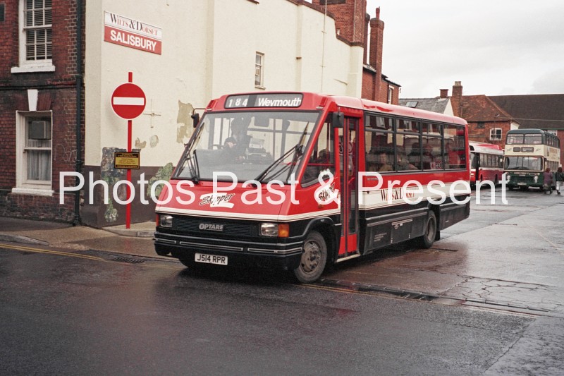 Wilts & Dorset Salisbury Optare Skipper Bus to Weymouth