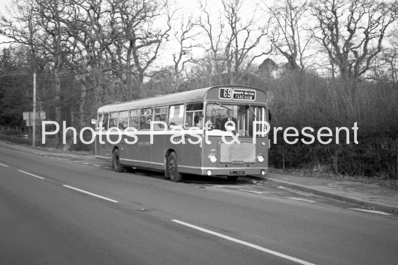 Hants & Dorset 1969 Bristol Bus RLJ341H to Fareham