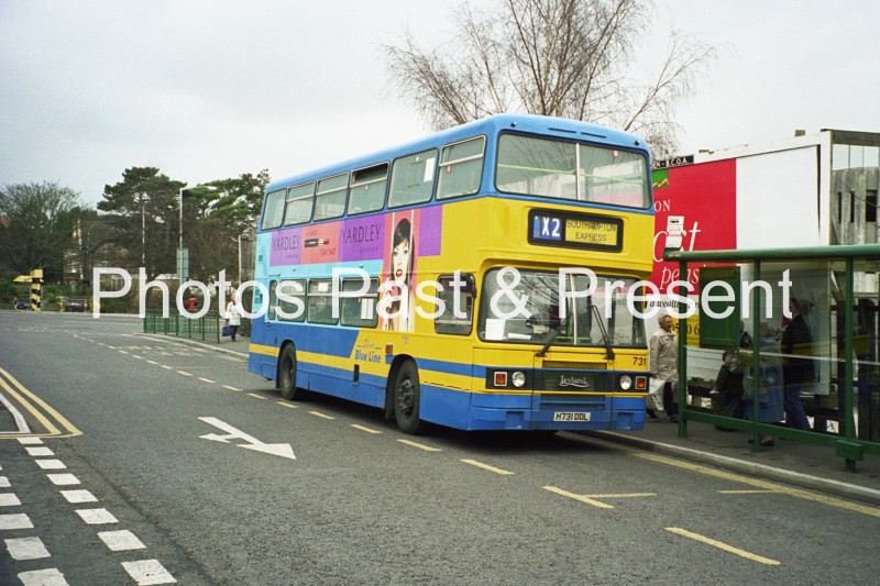 Blue Line Southampton Express Leyland Bus H731DDL