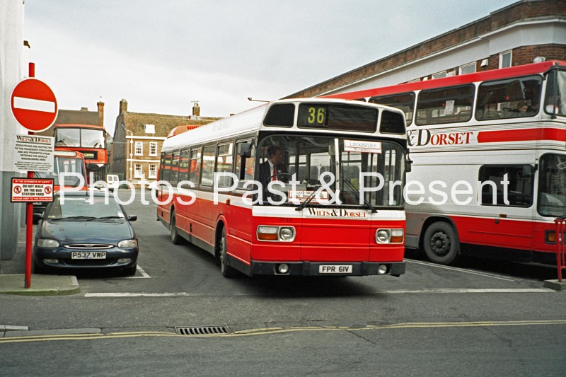 Wilts & Dorset Last Day Service Bus