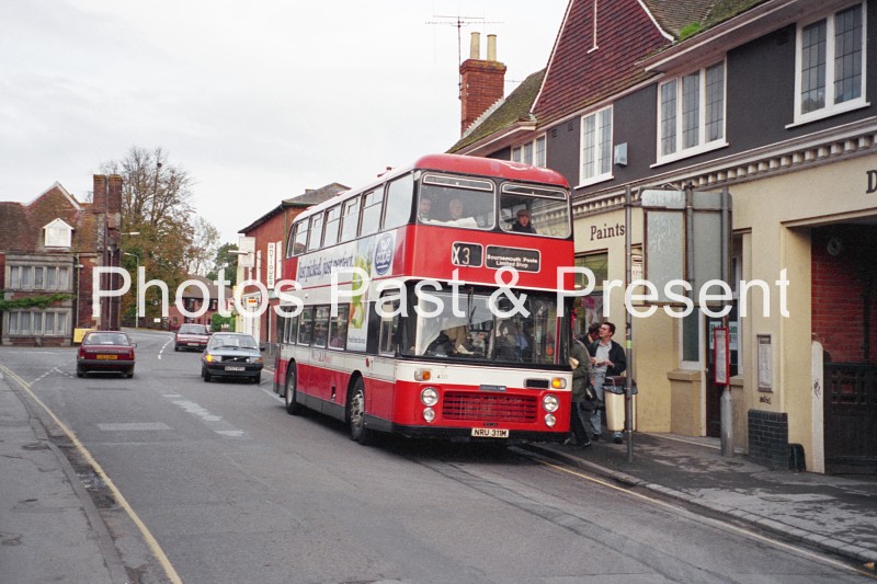 Wilts & Dorset 1973 Bristol VRT Bus NRU311M