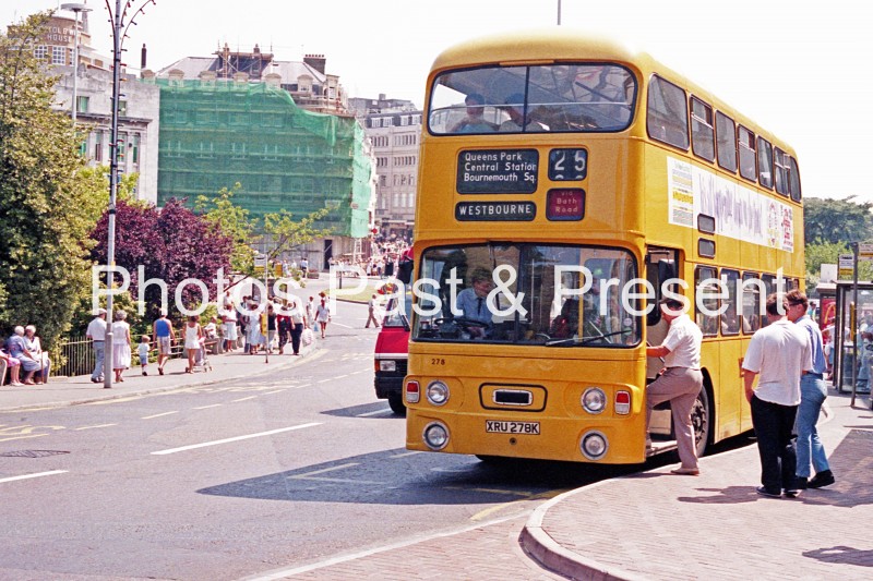 Bournemouth Yellow Buses 1971 Leyland Atlantean XRU278K