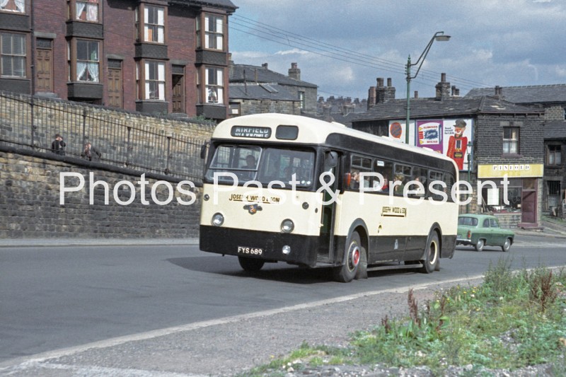 Mirfield Joseph Wood Leyland Bus FYS689 in 1964
