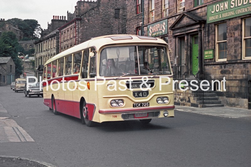 Ribble 1963 Lancaster to Manchester Leyland Leopard Bus TCK726
