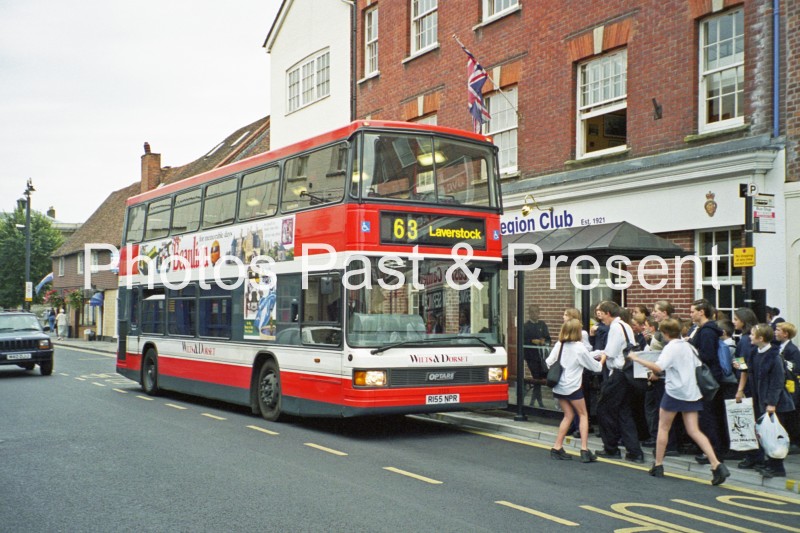Wilts & Dorset Daf Optare Bus R155NPR School Run
