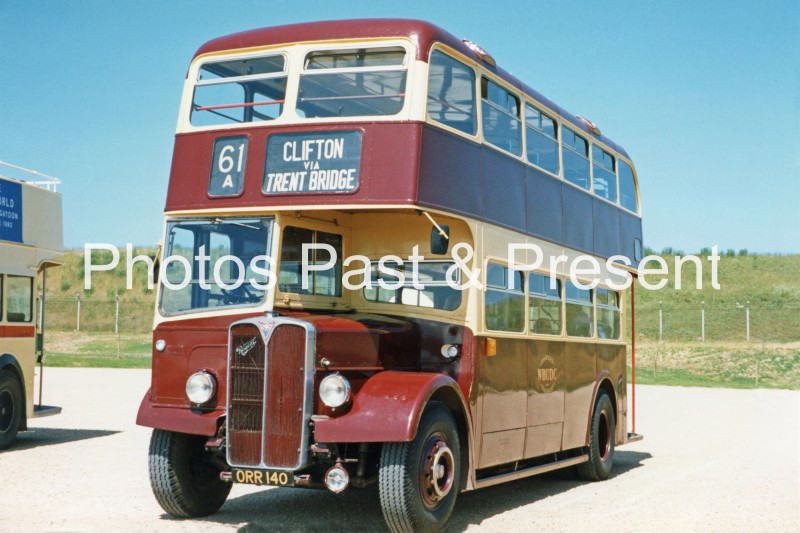 West Bridgford Urban District 1956 AEC Regent Bus ORR140