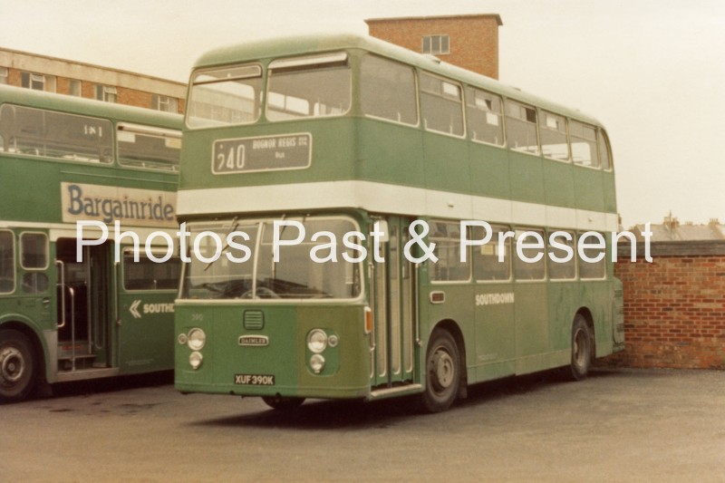 BognorRegis Southdown Daimler Bus XUF390K