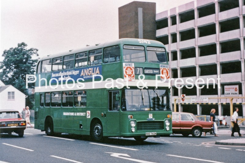 Maidstone & District 1974 Bristol Bus KKE742N