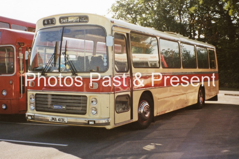 North Western 1972 Bristol REL Coach JMA413L