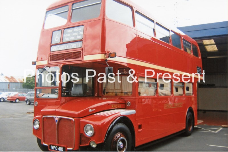 London Routmaster Bus WFO410