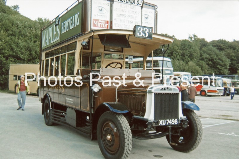 Chocolate Omnibus Company Leyland LB5 Bus XU7498