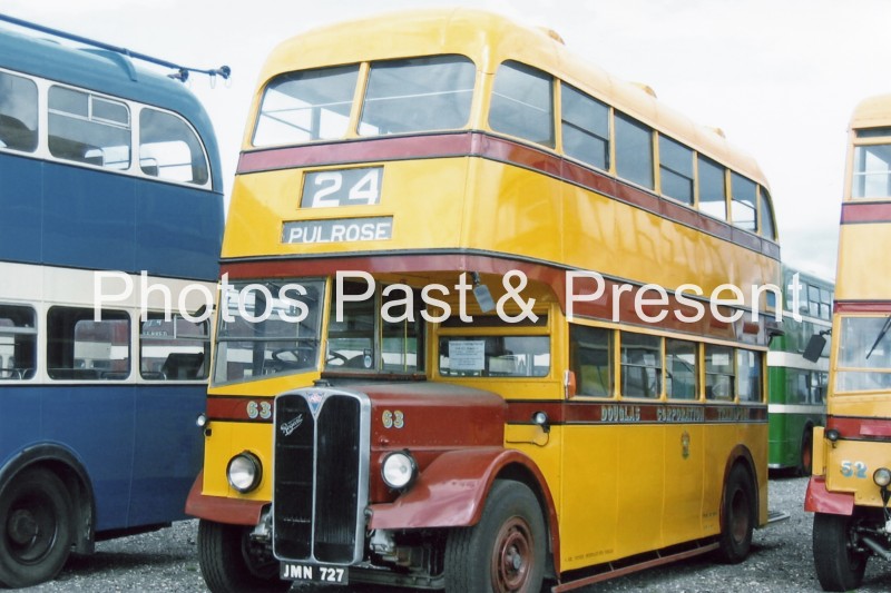 Douglas Isle Of Man 1948 AEC Regent bus JMN727