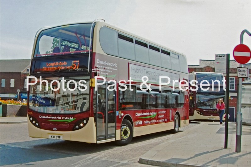 EYMS Diesel Electric Hybrid Asda Bus YX11DVP