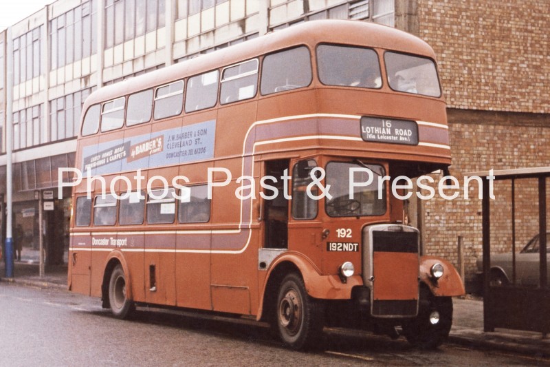 Doncaster Transport Leyland Titan Bus 192NDT