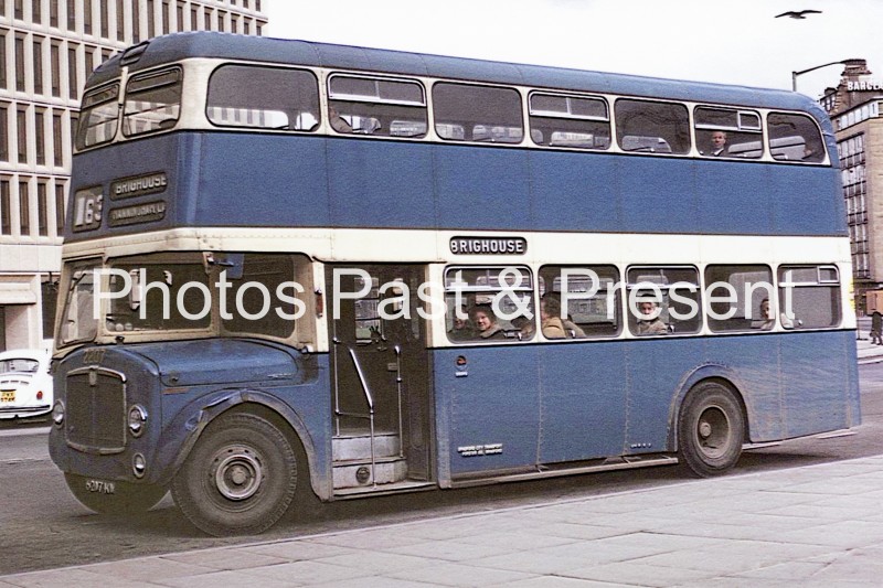 Bradford to Brighouse 1961 AEC Regent Bus 6207KW