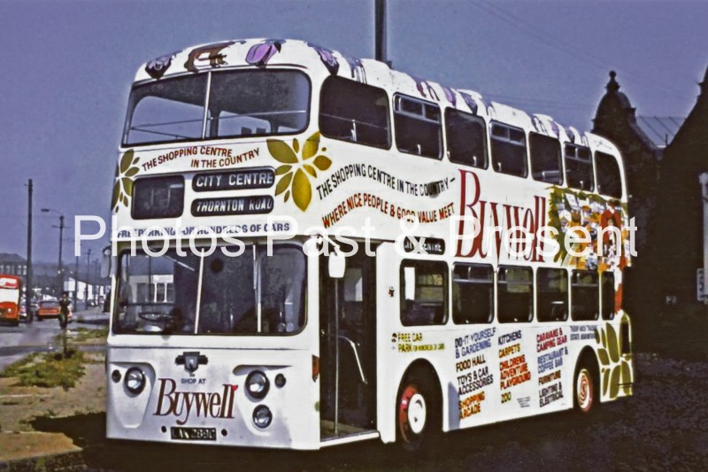 Bradford 1970s Buywell Shopping Centre Bus