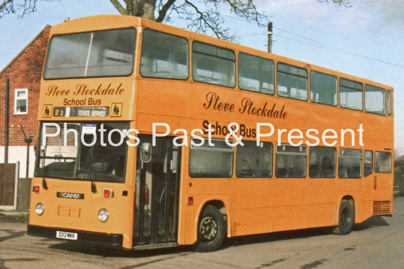 Steve Stockdale Scania School Bus D211MKK