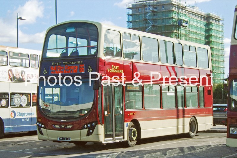 East Yorkshire Dennis Trident Bus YX60DWK