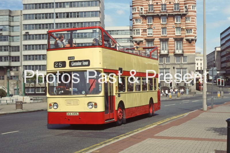 Liverpool 1972 Open Top Leyland Bus GKA449L