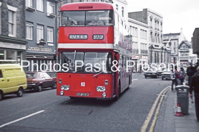 East Kent 1971 Daimler Bus at Dover King Street 1982