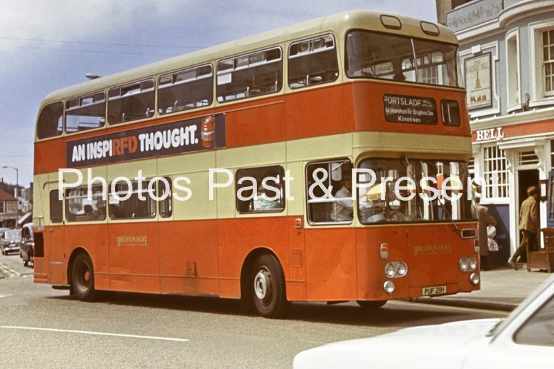 Brighton & Hove 1970 Portslade Bus PUF211H