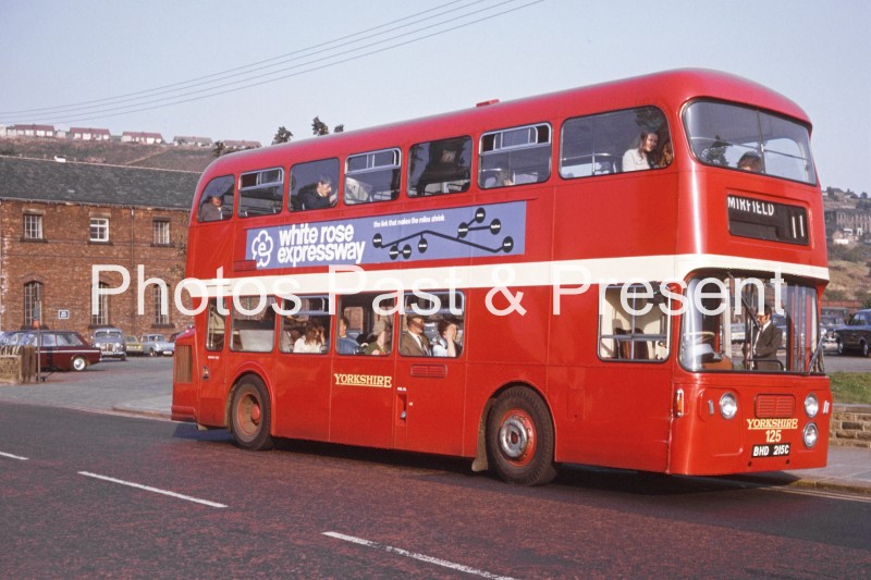 Yorkshire Woollen 1965 Mirfield Bus BHD215C