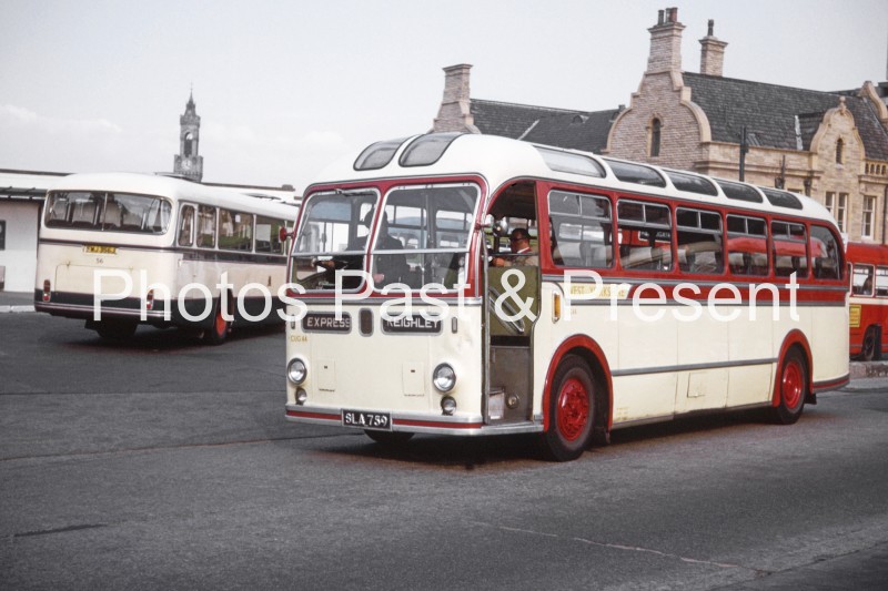 West Yorkshire Keighley Express Bus SLA759 in 1971