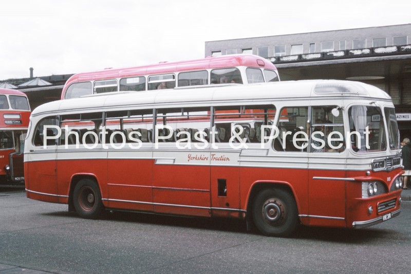 Yorkshire Traction Leyland Bus VHE210 in 1970