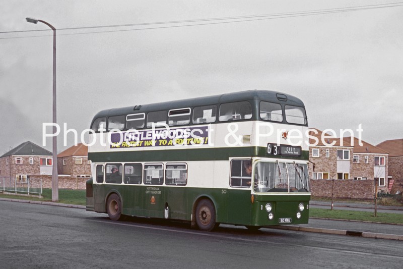 Nottingham 1962 Daimler Fleetline Bus 50NAU