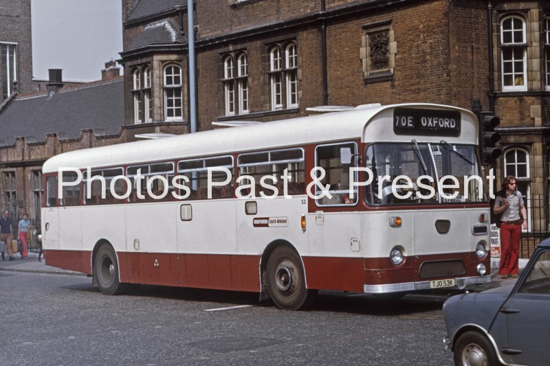 Oxford South Midland 1971 AEC Reliance Bus TJ053K