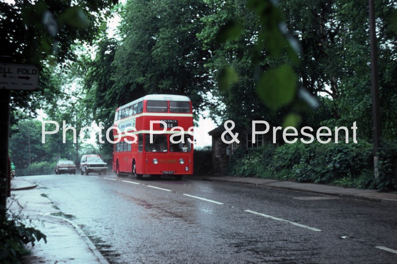 Potteries Leyland Atlantean Bus 766EVT in 1981
