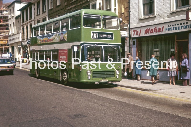 Yeovil 1972 Western National Bus BFJ175L