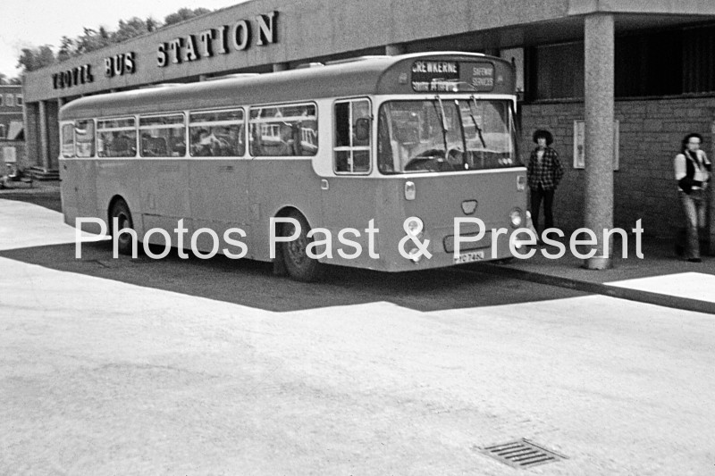 Safeway 1972 Leyland Leopard Bus PYC746L at Yeovil Station