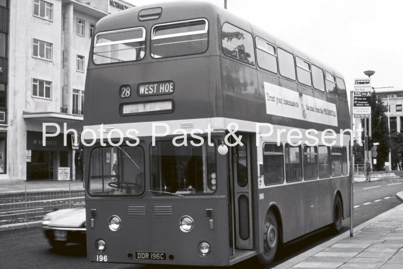 Plymouth 1965 Leyland Atlantean Bus DDR196C