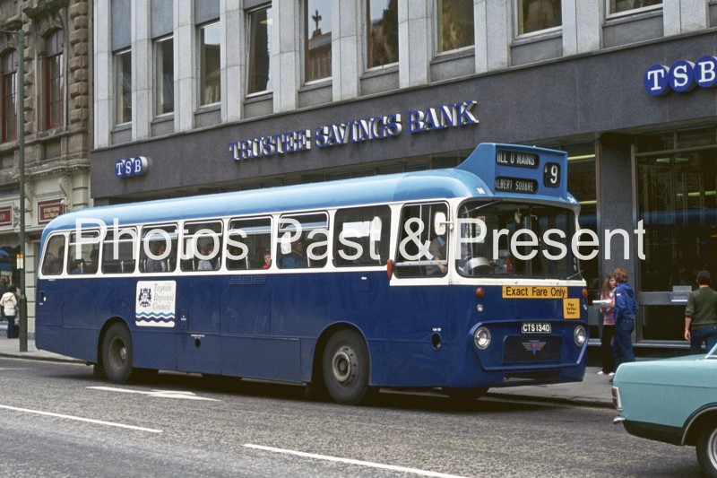 Tayside Regional Council 1966 Dundee Bus CTS134D