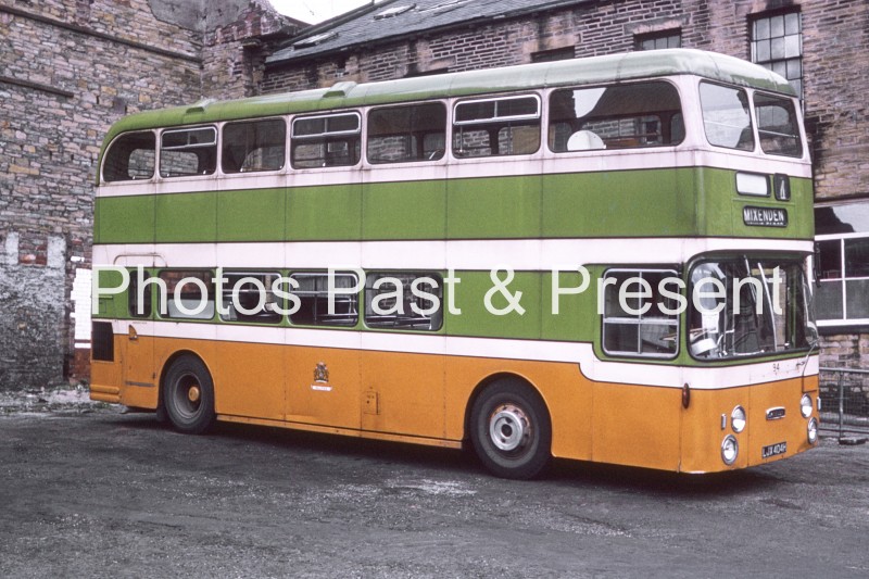 Halifax Corporation 1970 Mixenden Bus LJX404H