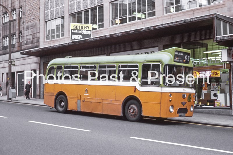 Halifax 1966 AEC Reliance Bus ECP955D at Wards End