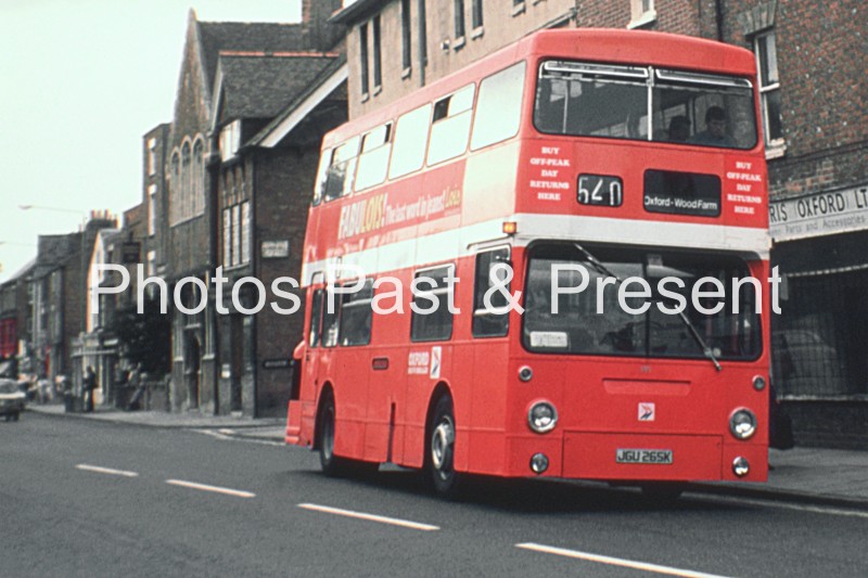 Oxford South Midland 1971 Bus JGU265K to Wood Farm