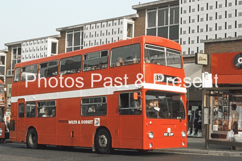 Bournemouth Wilts Dorset 1975 Bus KUC239P to Poole