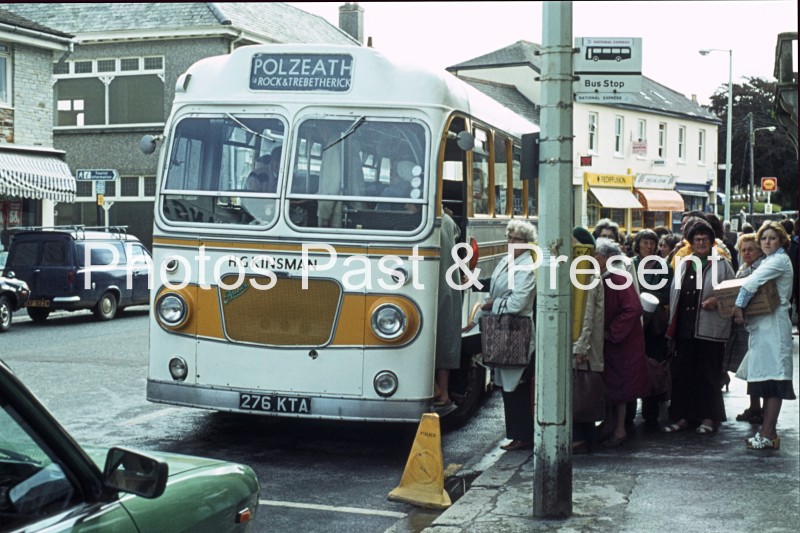 Kinsman Polzeath Bus 276KTA at Wadebridge Cornwall