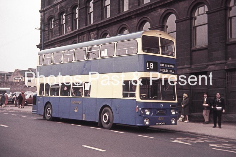 Bradford City 1970 Daimler Fleetline Bus PKW424J
