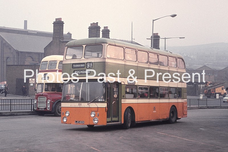 1969 Halifax Bus LJX402H to Rochdale & Todmorden