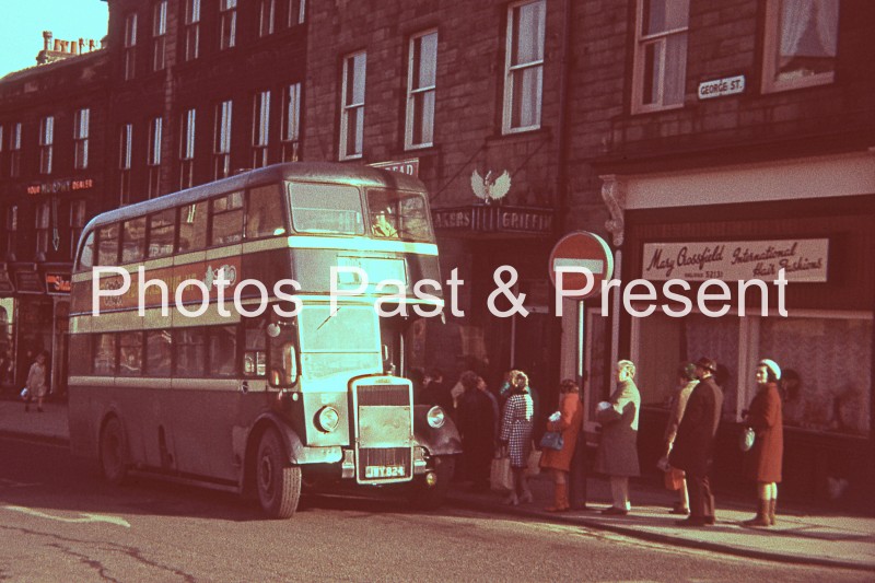 1950 Todmorden Bus to Hebden Bridge at Halifax