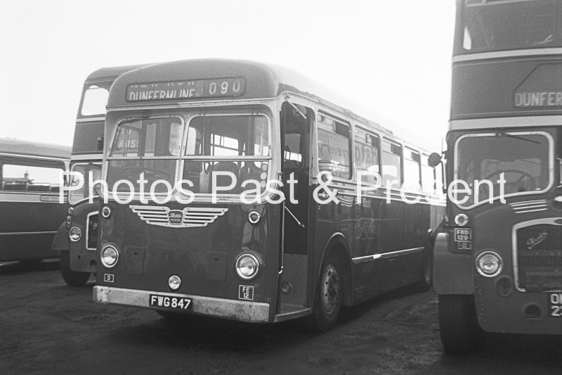 Dunfermaline Alexander Scottish Bus FWG847 1968