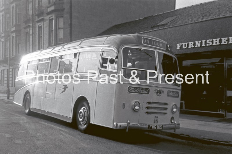 Midland Bluebird Leyland Tiger Cub Bus FWG185 1968