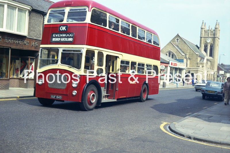OK Motor Services Albion Bus XUF849 in Bishop Aukland