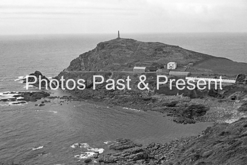 Cape Cornwall near St Just in the 1950s