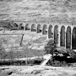 Scottish Highlands Railway Viaduct in 1966 - CS133X