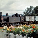 S & D BR Loco 47257 Coal Train at Midsomer Norton 1959 - CS159X