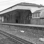 Unknown BR Railway Station Platform in 1960 - MFBW005X